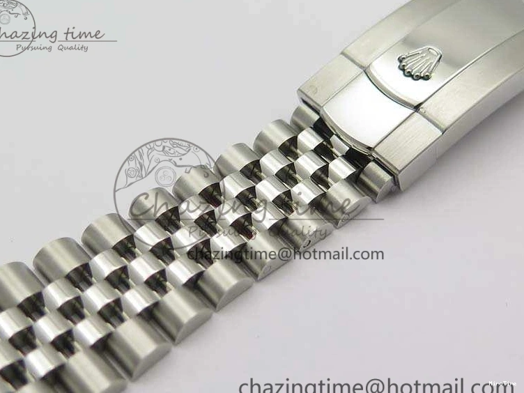 MiroTime 0701 DateJust Smooth Bezel SS Noob 1:1 Best Edition Gray Sticks Dial On Jubilee Bracelet A Packable 3505